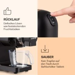 Bella Elegance Saftpresse 200 W 400 Ml BPA-frei -Warmekuche Pro Geschaft 10039899 de 0006 logo