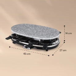 Steaklette Raclette Raclette-Grill Mit Zubehör Für 8 Personen -Warmekuche Pro Geschaft 10039925 yy 0006 logo