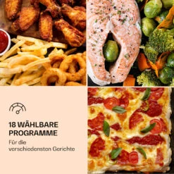 Vigor Air Heißluftfritteuse 1800 W 30 Liter 18 Programme -Warmekuche Pro Geschaft 10039941 de 0004 logo