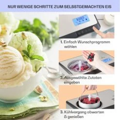 Dolce Bacio Smart Eiscremebereiter Yogurtmaker Kompressor 2 Liter WiFi Touch Edelstahl -Warmekuche Pro Geschaft 10040048 de 0004 logo