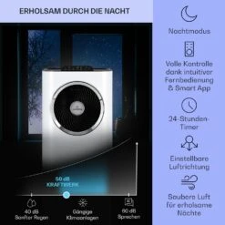 Kraftwerk Eco Smart 11 Klimaanlage 3-in-1 11500 BTU App Fernbedienung -Warmekuche Pro Geschaft 10040189 de 0004 logo