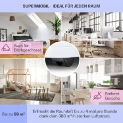 Kraftwerk Eco Smart 11 Klimaanlage 3-in-1 11500 BTU App Fernbedienung -Warmekuche Pro Geschaft 10040189 de 0005 logo