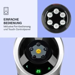 Skyscraper Ice Smart 4-in-1 Luftkühler & Ventilator WiFi 210m³/h Fernbedienung -Warmekuche Pro Geschaft 10040205 de 0004 logo