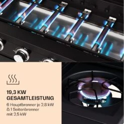 Valdosta 6.1 Gasgrill 6+1 Brenner 19,3 KW Gesamtleistung 11 Valdosta 6.1 Gasgrill 6+1 Brenner 19,3 KW Gesamtleistung -Warmekuche Pro Geschaft 10040269 de 0004 logo