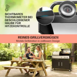 Kingsville 3.1 Kombigrill Gas + Kohle 10,9 KW 3+1 Brenner 11 Kingsville 3.1 Kombigrill Gas + Kohle 10,9 KW 3+1 Brenner -Warmekuche Pro Geschaft 10040270 de 0004 usp