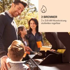 Lucifer 2 Gasgrill 2 X 3,6 KW Brenner 45x45cm Grill Edelstahl Mobil -Warmekuche Pro Geschaft 10040279 de 0003 logo