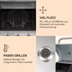 Lucifer 3 Gasgrill 3 X 3,6 KW Brenner 60x45cm Grill Edelstahl Mobil -Warmekuche Pro Geschaft 10040280 de 0004 logo