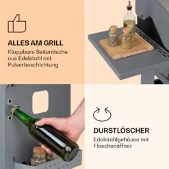 Lucifer 4 Gasgrill 4 X 3,6 KW Brenner 69x45cm Grill Edelstahl Mobil -Warmekuche Pro Geschaft 10040281 de 0005 logo