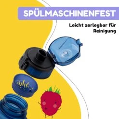 Schmatzfatz Trinkflasche Sportflasche 500 Ml 24 Cm Tritan -Warmekuche Pro Geschaft 10040334 de 0004 usp