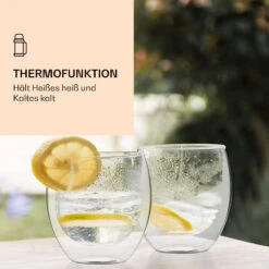 DUOS Jumbo Doppelwandiges Glas 410 Ml Thermofunktion Edelstahl-Löffel 10 DUOS Jumbo Doppelwandiges Glas 410 Ml Thermofunktion Edelstahl-Löffel -Warmekuche Pro Geschaft 10040367 de 0004 logo