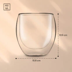 DUOS Jumbo Doppelwandiges Glas 410 Ml Thermofunktion Edelstahl-Löffel 13 DUOS Jumbo Doppelwandiges Glas 410 Ml Thermofunktion Edelstahl-Löffel -Warmekuche Pro Geschaft 10040367 yy 0007 logo