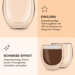 DUOS Jumbo Doppelwandiges Glas 410 Ml Thermofunktion Edelstahl-Löffel 12 DUOS Jumbo Doppelwandiges Glas 410 Ml Thermofunktion Edelstahl-Löffel -Warmekuche Pro Geschaft 10040375 de 0006 logo