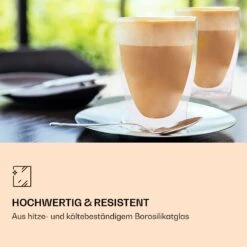 DUOS Doppelwandiges Glas 310 Ml Thermofunktion Inkl. Edelstahl-Löffel -Warmekuche Pro Geschaft 10040386 de 0003 logo