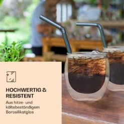 DUOS Jumbo Doppelwandiges Glas 410 Ml Thermofunktion Inkl. Edelstahl-Löffel -Warmekuche Pro Geschaft 10040389 de 0003 logo