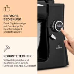 Renata Rossa Küchenmaschine 3-in-1 2000W 2,7PS 5Ltr Edelstahl BPA-frei 10 Renata Rossa Küchenmaschine 3-in-1 2000W 2,7PS 5Ltr Edelstahl BPA-frei -Warmekuche Pro Geschaft 10040500 de 0003 logo