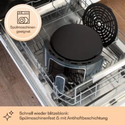 Crisp-Pro Heißluftfritteuse Air Fryer 1400W 3,5 Ltr 8 Programme Timer -Warmekuche Pro Geschaft 10040701 de 0004 logo