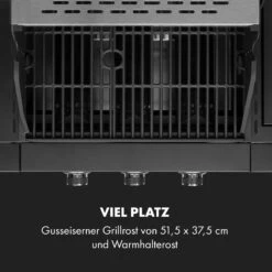 Valdosta 3.1 Gasgrill 3 X 2,8 KW + 2,5 KW Brenner Edelstahl Mobil -Warmekuche Pro Geschaft 10040704 de 0003 logo