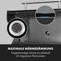 Valdosta 3.1 Gasgrill 3 X 2,8 KW + 2,5 KW Brenner Edelstahl Mobil -Warmekuche Pro Geschaft 10040704 de 0004 logo