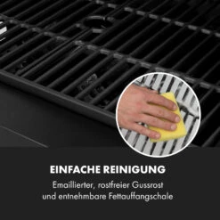 Valdosta 3.1 Gasgrill 3 X 2,8 KW + 2,5 KW Brenner Edelstahl Mobil -Warmekuche Pro Geschaft 10040704 de 0009 logo