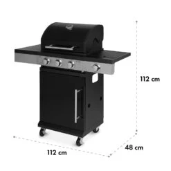 Valdosta 3.1 Gasgrill 3 X 2,8 KW + 2,5 KW Brenner Edelstahl Mobil -Warmekuche Pro Geschaft 10040704 yy 0010 logo