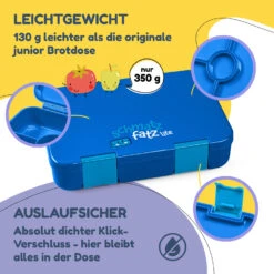 Schmatzfatz By Lite Lunchbox 6 Fächer 20,8x4,5x15 Cm BPA-frei Tritan -Warmekuche Pro Geschaft 10040714 de 0003 logo