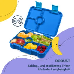 Schmatzfatz By Lite Lunchbox 6 Fächer 20,8x4,5x15 Cm BPA-frei Tritan -Warmekuche Pro Geschaft 10040714 de 0006 logo