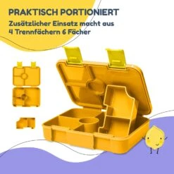 Schmatzfatz By Lite Lunchbox 6 Fächer 20,8x4,5x15 Cm BPA-frei Tritan 11 Schmatzfatz By Lite Lunchbox 6 Fächer 20,8x4,5x15 Cm BPA-frei Tritan -Warmekuche Pro Geschaft 10040717 de 0004 logo