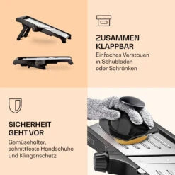 Mandoline Küchenhobel Edelstahl 1 Bis 9 Mm Julienne-Schneider 9 Mandoline Küchenhobel Edelstahl 1 Bis 9 Mm Julienne-Schneider -Warmekuche Pro Geschaft 10040840 de 0004 logo