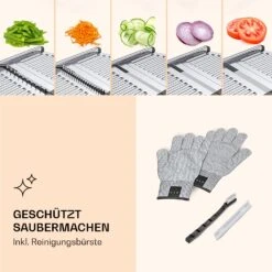 Mandoline Küchenhobel Edelstahl 1 Bis 9 Mm Julienne-Schneider 10 Mandoline Küchenhobel Edelstahl 1 Bis 9 Mm Julienne-Schneider -Warmekuche Pro Geschaft 10040840 de 0005 logo