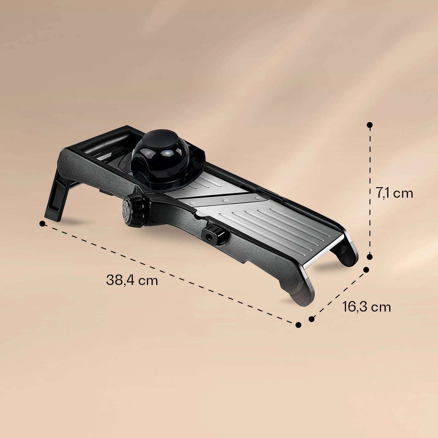 Mandoline Küchenhobel Edelstahl 1 Bis 9 Mm Julienne-Schneider 6 Mandoline Küchenhobel Edelstahl 1 Bis 9 Mm Julienne-Schneider – Bild 6