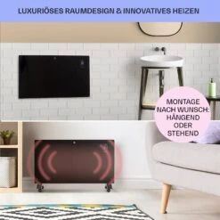 Bansin Crystal Smart Konvektions-Heizgerät 2500W 5 - 50 °C App-Steuerung -Warmekuche Pro Geschaft 10041211 de 0007 usp