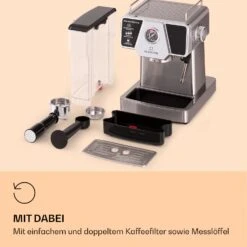 Libeica Espressomaschine 19 Bar Ca. 10 Tassen 1,8 Liter Milchschaum -Warmekuche Pro Geschaft 10041253 de 0007 logo