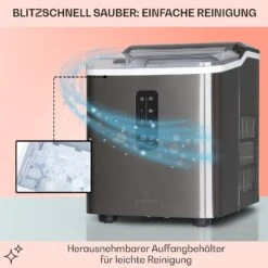 Albaron Supreme Eiswürfelmaschine Bullet 12kg/24h 1,5 Ltr Edelstahl -Warmekuche Pro Geschaft 10041360 de 0005 logo