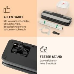 Forli Vakuumierer 75 KPa Inkl. Behälter Beutel Vakuumierschlauch -Warmekuche Pro Geschaft 10041374 de 0007 logo