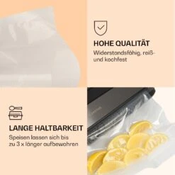 Forli Vakuumierbeutel 2 Rollen Je 28 X 300 Cm Widerstandsfähig Reißfest Kochfest -Warmekuche Pro Geschaft 10041375 de 0003 logo