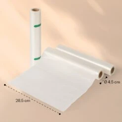 Forli Vakuumierbeutel 2 Rollen Je 28 X 300 Cm Widerstandsfähig Reißfest Kochfest -Warmekuche Pro Geschaft 10041375 yy 0004 dimensions