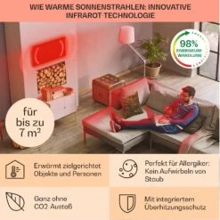 Wonderwall Santorini Smart Infrarot-Heizung 60x60cm 500W Timer IP24 10 Wonderwall Santorini Smart Infrarot-Heizung 60x60cm 500W Timer IP24 -Warmekuche Pro Geschaft 10041817 de 0004 usp