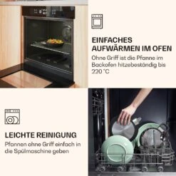 Noto Endurance Bratpfanne Ø20 Cm Geschmiedetes Aluminium Abnehmbarer Griff -Warmekuche Pro Geschaft 10045001 de 0007 usp