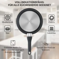 Noto Endurance Bratpfanne Ø24 Cm Geschmiedetes Aluminium Abnehmbarer Griff 13 Noto Endurance Bratpfanne Ø24 Cm Geschmiedetes Aluminium Abnehmbarer Griff -Warmekuche Pro Geschaft 10045002 de 0005 usp