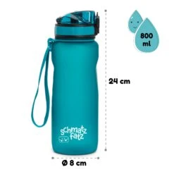 Wakaba Trinkflasche 800 Ml Tritan BPA-frei -Warmekuche Pro Geschaft 10045137 yy 0011 dimensions