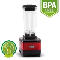 Herakles 4G Standmixer Rot Mit Cover 1500W 2,0 PS 2 Liter BPA-frei -Warmekuche Pro Geschaft 60001600 yy 0003 logo Klarstein Herakles 4G E Profi Standmixer reedit