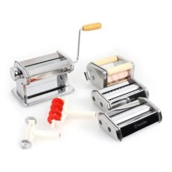 Carina Morena Pasta Maker Set Küchenmaschine 800W 4L Edelstahlschüssel -Warmekuche Pro Geschaft 60001807 yy 0008 titel Klarstein Pasta Maker Nudelmaschine