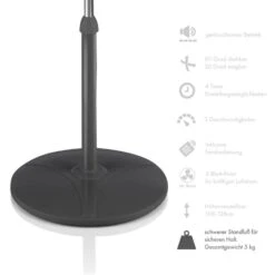 Summerjam Standventilator 2er-Set Standlüfter 50W 3 Stufen Grau -Warmekuche Pro Geschaft 60002059 yy 0007 logo Klarstein Summerjam Standventilator grau reedit