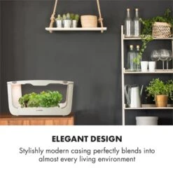 GrowIt Farm Starter Kit Salad 28 Pflanzen 48W 8 Ltr Salad-Seeds Nährlösung -Warmekuche Pro Geschaft 60002408 yy 0005 logo Klarstein GrowIt Farm Smart Indoor Garden 8 Liter