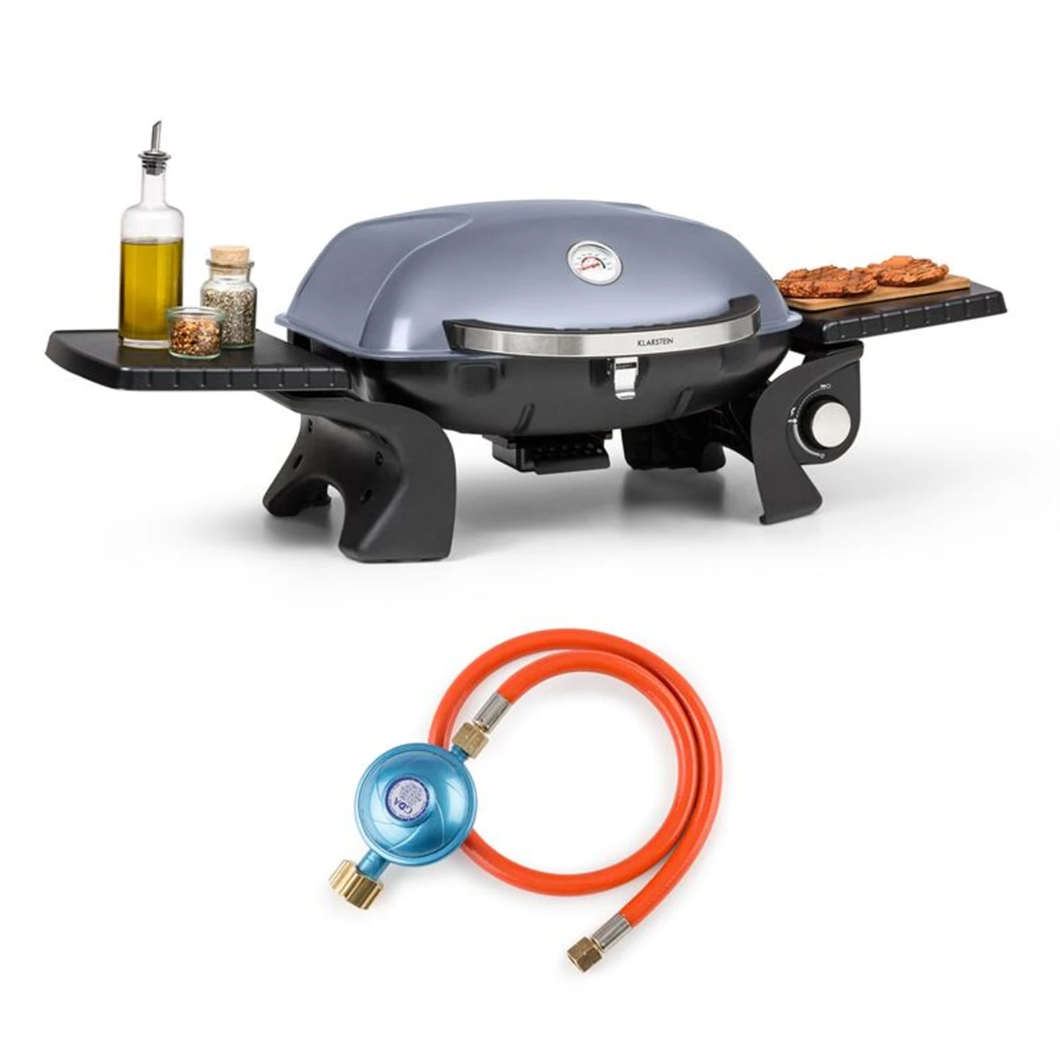 Parforce One 3,5kW 12000BTU 300°C SNJS Gasschlauch Grau 1 Parforce One 3,5kW 12000BTU 300°C SNJS Gasschlauch Grau