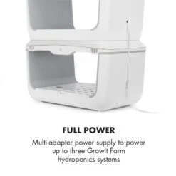 GrowIt Farm 2 Etagen Kit 2x Smart Indoor Garden Verbindungsset -Warmekuche Pro Geschaft 60002465 yy 0011 logo Klarstein GrowIt Multi Adapter Netzteil