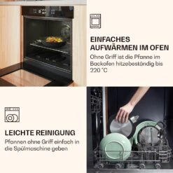 Noto Endurance Topf- Und Pfannenset Geschmiedetes Aluminium Ergonomische Griffe Glasdeckel Filz 14 Noto Endurance Topf- Und Pfannenset Geschmiedetes Aluminium Ergonomische Griffe Glasdeckel Filz -Warmekuche Pro Geschaft 60003055 de 0006 usp